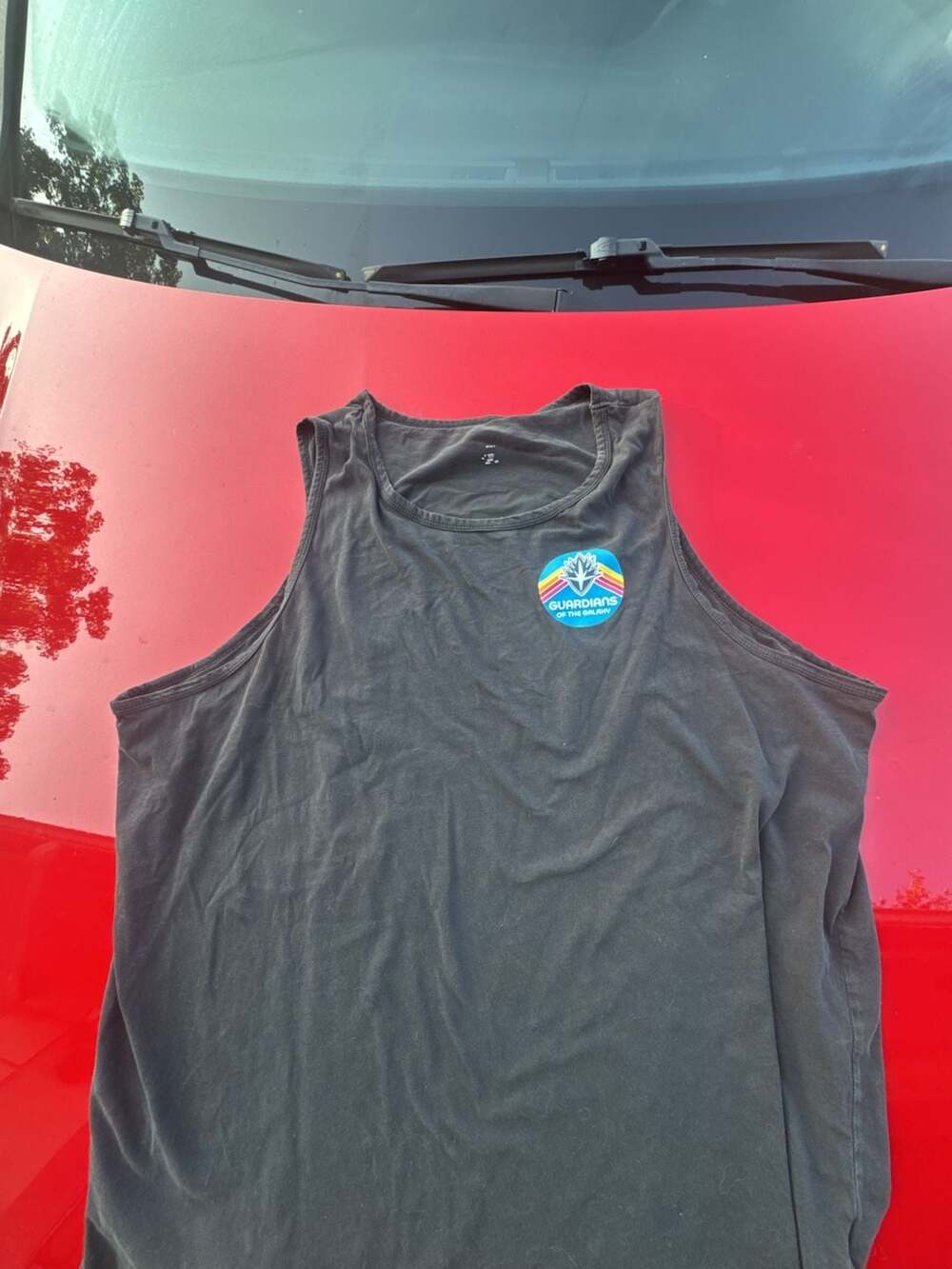 Marvel Guardians of the Galaxy Retro Logo Graphic Tank Top